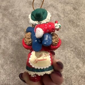Misseltoe Magic Vintage 90s I love Grandma Bear Christmas Ornament